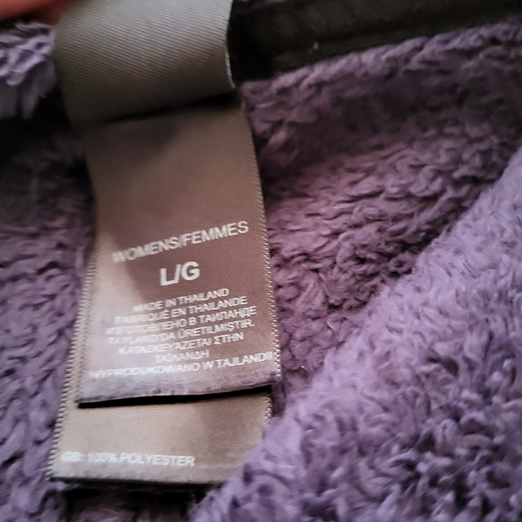 The north face women's snap collar osito, large. - Picture 5 of 10